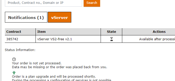 EUserv德国永久免费VPS主机申请与使用-纯IPv6 VPS主机连接管理与应用
