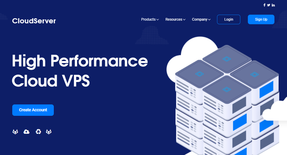 CloudServer美国VPS：便宜高配，$4.5/月/2核5G内存/40G SSD/5T流量，美国洛杉矶/芝加哥/纽约机房