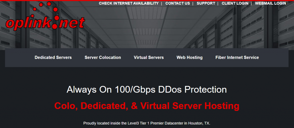 Oplink美国休斯敦VPS：$20/月/2核/4GB内存/1TB SSD空间/2TB流量@10Gbps端口/KVM