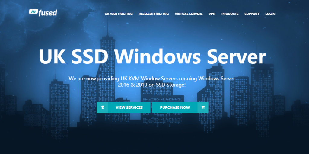 InfusedHosting英国VPS：KVM虚拟化1核1G内存10GB SSD硬盘1Gbps带宽1TB月流量2.49英镑/月