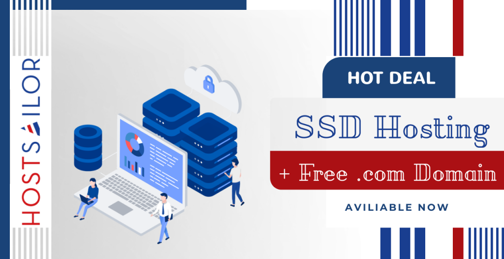 HostSailor：荷兰SSD硬盘托管主机，1Gbps带宽，$23.99/年，送免费域名