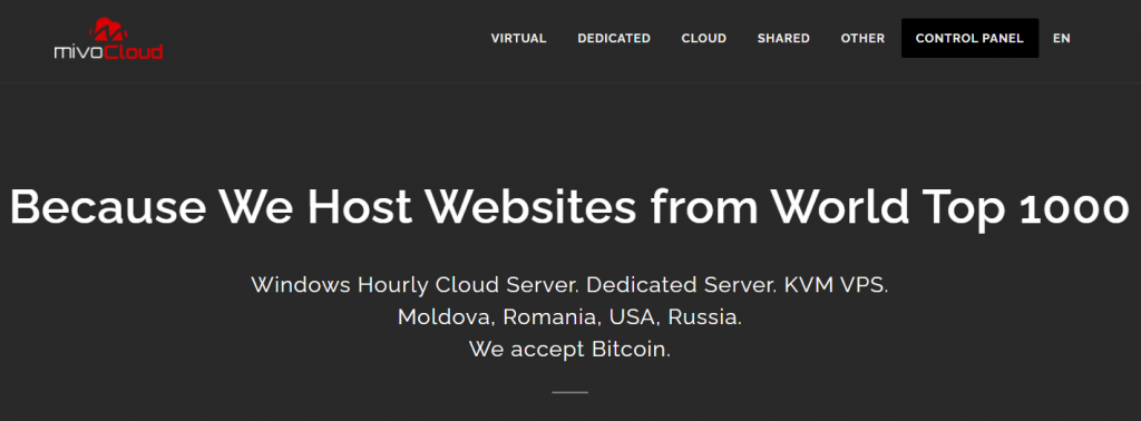 MivoCloud摩尔多瓦VPS免费DDOS防御，最高8个ipv4，1核1G内存20GB SSD硬盘无限流量100Mbps带宽5欧元/月起