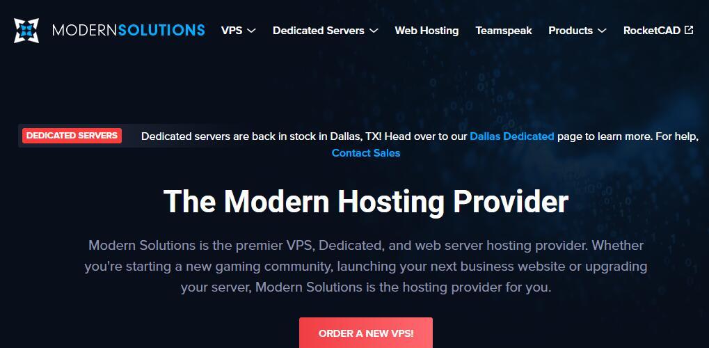 Modern Solutions怎么样？Modern Solutions美国VPS洛杉矶机房测评