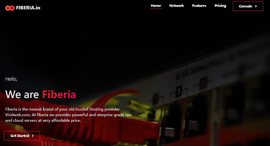 Fiberia.io荷兰KVM VPS：1核4G内存50GB硬盘2TB月流量@1Gbps带宽$2.9/月