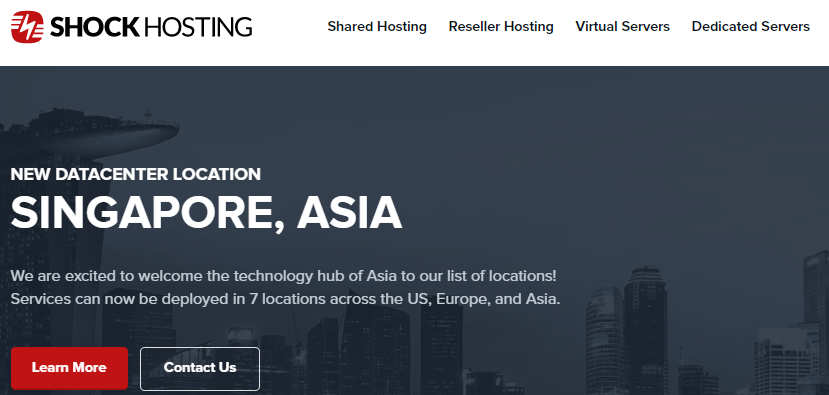 Shock Hosting震撼主机特价年付套餐：$29.99/年/2GB内存/30GB SSD空间/1TB流量/1Gbps端口/KVM/日本/新加坡/洛杉矶/英国/荷兰/澳大利亚等