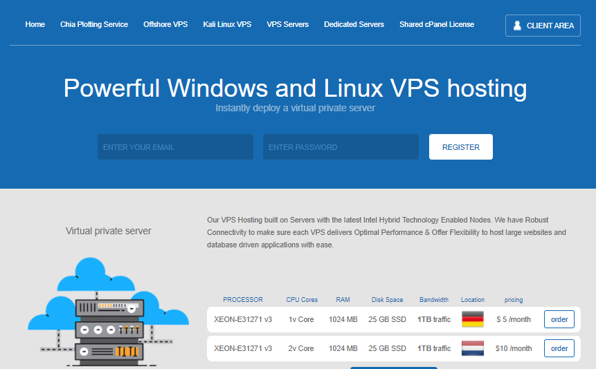 VirtVPS上线欧洲抗投诉VPS：瑞士机房，可选Windows/Linux系统，10美元/月起