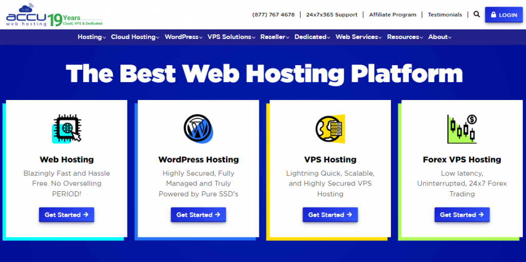 AccuWebHosting：便宜VPS，1核1G内存20G硬盘150G流量@1Gbps带宽，$7.99/月，可选Windows系统