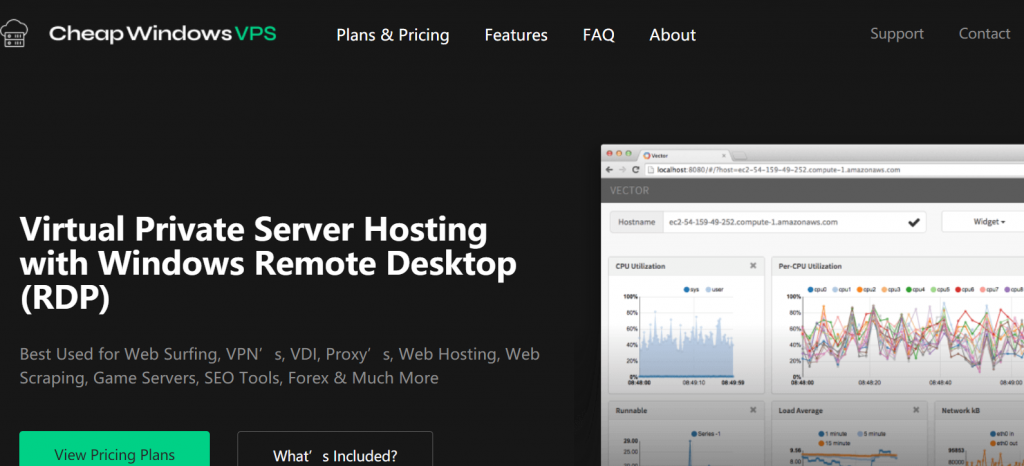 CheapWindowsVPS五折特别优惠码：$4.5/月/KVM/4GB/60GB/1Gbps/不限流量，可选洛杉矶/达拉斯/芝加哥等7个机房
