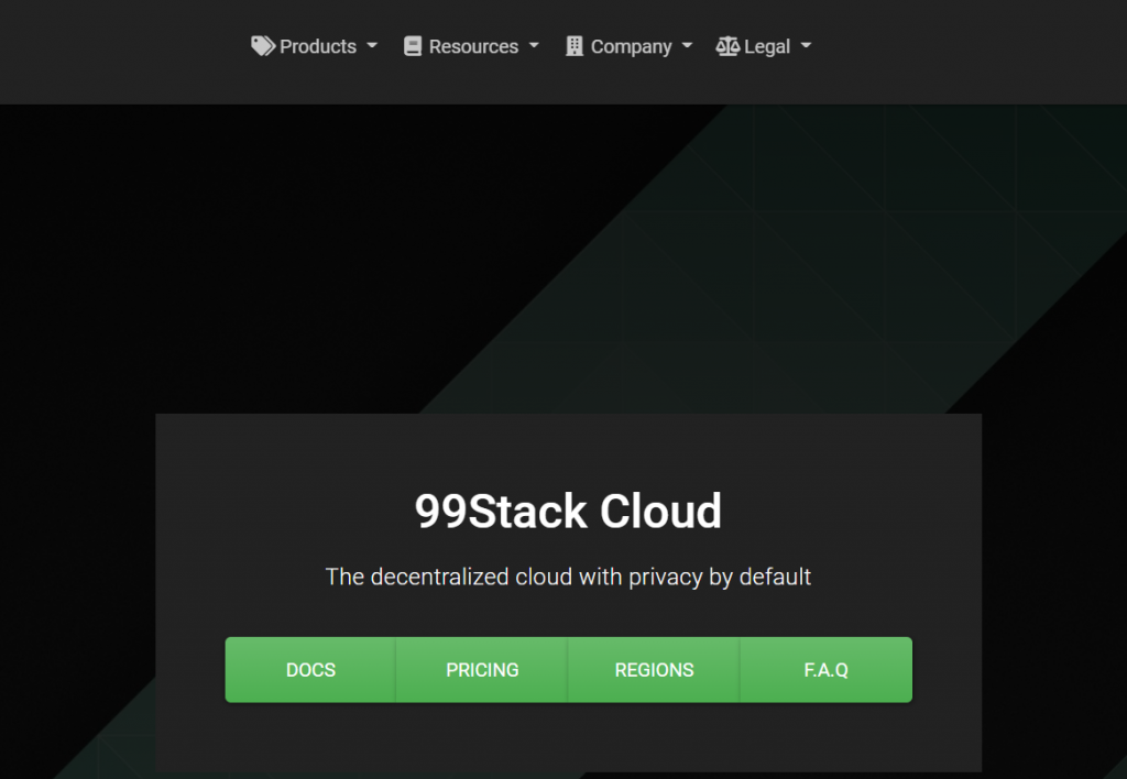 99Stack Cloud：1核1G内存25G SSD硬盘1TB月流量8美元/月，支持块存储，机房可选新加坡,日本,韩国,美国,荷兰等17个国家