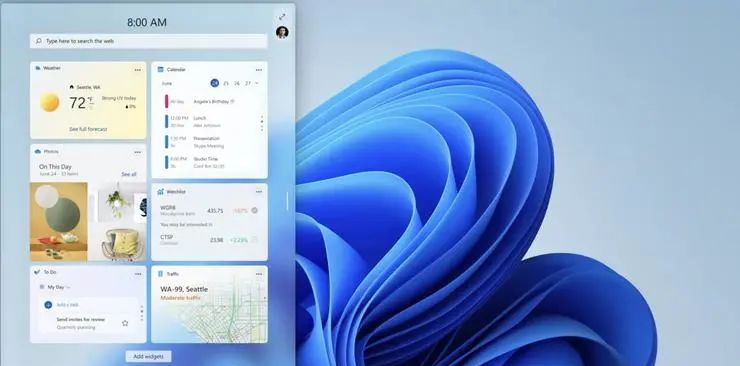 微软Windows操作系统最新版本Windows 11正式发布，无缝支持安卓 App，界面却像极了 macOS