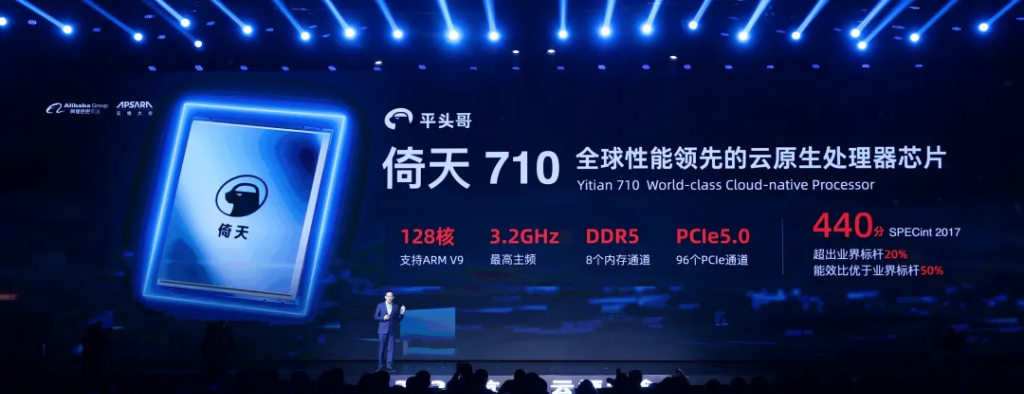 十问2021云栖大会解密阿里平头哥自研云芯片倚天710、开源玄铁RISC-V系列处理器及阿里云推出“磐久”自研服务器系列