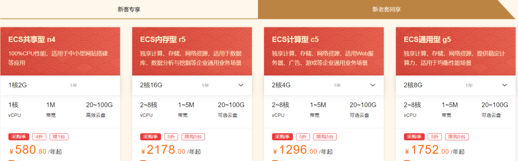 阿里云开年上云优惠享不停 百款云产品0.26折起低至35元/年