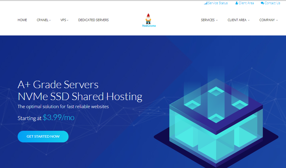HostGnome：英国VPS，高防VPS，1核2G内存20GB NVMe/1Gbps带宽月流量10TB/$3.99/月起