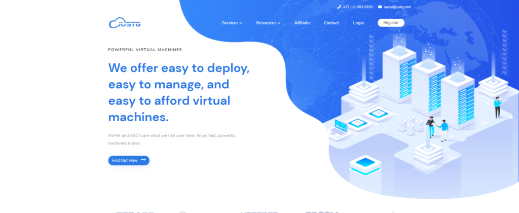 Justg南非VPS：500Mbps带宽CN2 GIA线路，6.99美元/月或49.99美元/年，支持支付宝微信