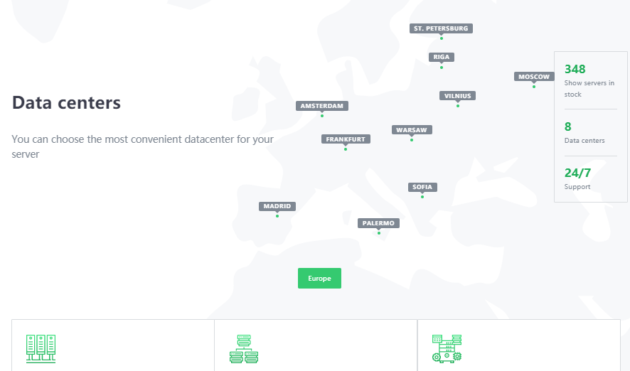 melbicom.net俄罗斯VPS：莫斯科CN2 GT线路KVM架构1Gbps带宽不限流量月付2.9欧元