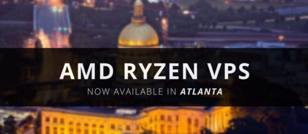 RackNerd亚特兰大机房AMD Ryzen VPS促销，$18/年/1核1G内存/24G NVMe/2.5T流量@1Gbps带宽