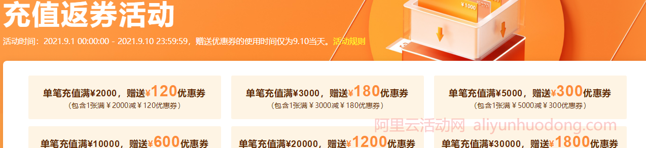2021年阿里云金秋上云季攻略，注册即可抽MacBook Air 等好礼