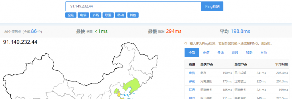 justhost德国法兰克福VPS测评分享，电信/移动直连回国，支持解锁美区TikTok