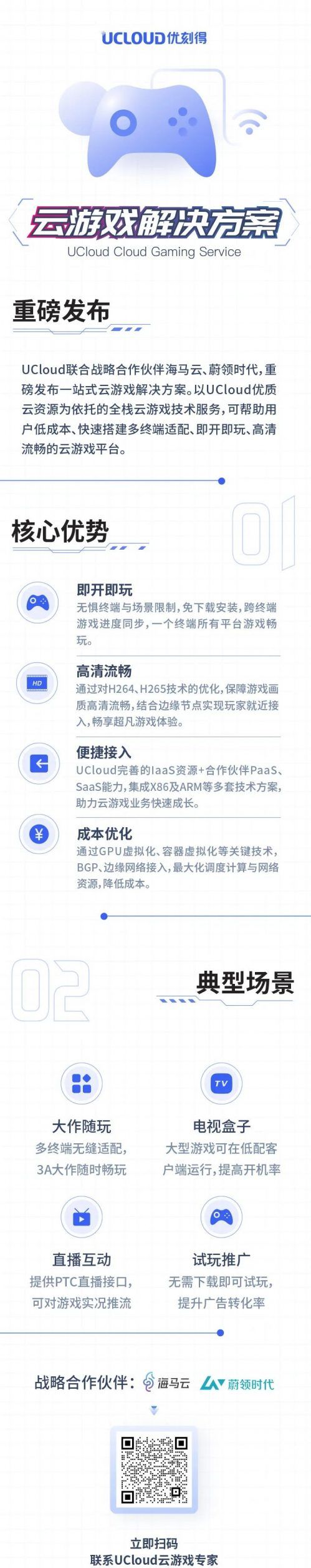 ucloud云游戏解决方案