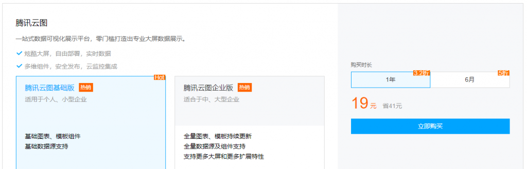 腾讯云图产品促销