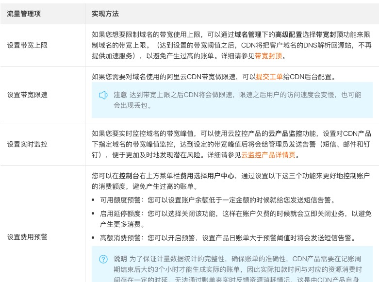 开启流量管理