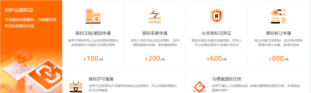 商标延伸服务